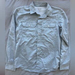 Mountain Hardwear Men's Sky Blue Sun Shirt